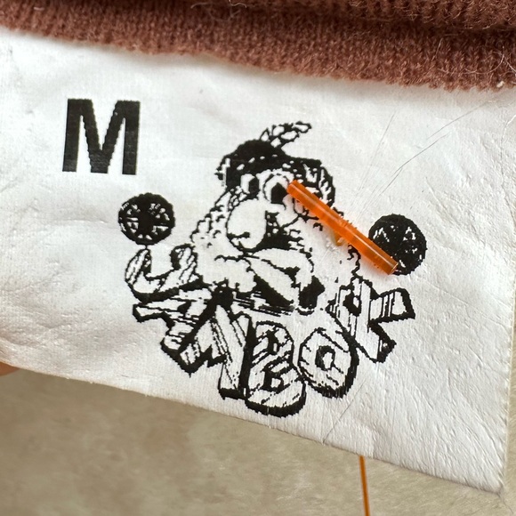 Vintsge Faux Sheepskin Sherpa holiday lodge Vest Size M - Picture 4 of 4